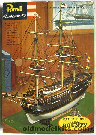 Revell 1/110 HMS Bounty - 'S' Issue with Glue, H327-298 plastic model kit